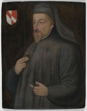 Geoffrey Chaucer (Bild aus dem 17. Jh.)